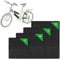 CLOPAE Fahrrad Rahmenschutz 4er Set, Fahrrad Zubehör Ebike, Rahmenschutz Fahrrad, Rahmenschutz Fahrradträger Transportschutz für Thule Carbon Frame Protector