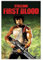 biegzc Filmposter, Motiv: First Blood (1982), Leinwand, Poster, Schlafzimmer, Dekoration, Landschaft, Büro, Raumdekoration, Geschenk, 50 x 75 cm