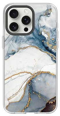 RhinoShield Clear Case kompatibel mit MagSafe für [iPhone 15 Pro Max]|Überragende Magnetstärke, Vergilbungsresistenz, Kristallklar, optimaler Schutz - Schwarz Kamera-Ring [Morgengrauen]