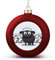 Weihnachtsbaumschmuck, Cartoon-Schaf-Weihnachtskugel-Dekorationsset, Weihnachtsbaumschmuck für Feiertage, Schwarz / Weiß