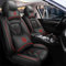 maiqiken Autositzbezug Für Nissan Qashqai J10 J11 2006-2025 Komplettset 5 Sitze sitzbezüge Allwettereinsatz Auto PU Ledersitzbezug Vorne und Hinten 5 Stück, Deluxe Version - Schwarz