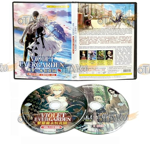 VIOLET EVERGARDEN + 2 MOVIE + OVA - COMPLETE ANIME TV SERIES DVD BOX SET ( ENGLISH DUBBED WITH ENGLISH SUBS ) SHIP FROM UK