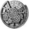 7 in 1 Fidget Spinner Würfel Set für DND, Neuheit Steampunk Gear Metall Roulette D&D Würfel, Dungeons und Drachen RPG Rollenspiel Würfel Silber Grau