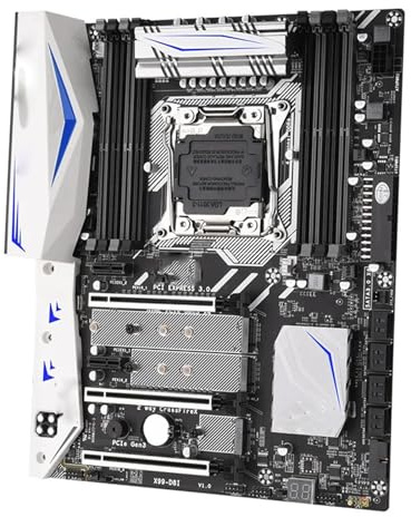 scheda madre KIT Scheda Madre Fit For X99 D8I LGA2011-3 Con Processore CPU Xeon E5 2695 V4 64 GB (4 * 16 GB) 2133 MHz DDR4 REG RAM SET Set F8