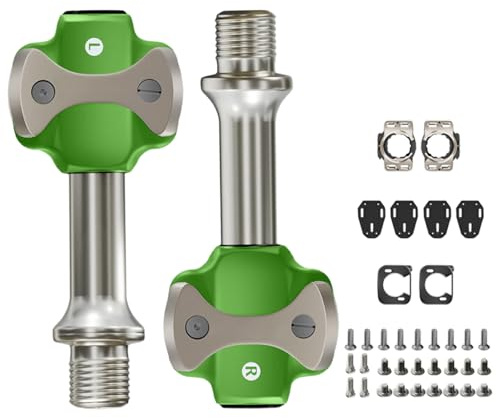 ULIJTH Leichte Aluminium-Legierungen, Rennrad, Klickpedale, Auto, Fahrrad, Fahrradpedale, Teil, leichtes Auto-Pedal
