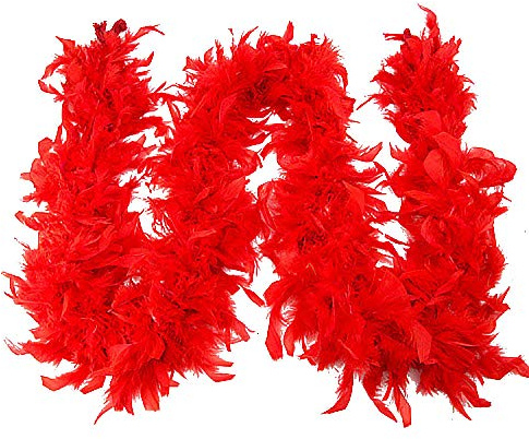 Federboa, Truthahnboa-Federn für Partys, Weihnachten, Hochzeiten, Kostüme, Konzerte, Haustiere und Heimdekoration
