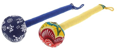 MAGICLULU Martillo de Masaje y Martillo de Moxibustión de 31 CM, 2 Piezas, Herramienta Manual para Masaje de Espalda y Brazos, Mejora Circulación y Alivia Tensión, Uso Doméstico