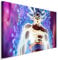 AK ART Son Goku Ultra Instink Dragonball Super Leinwandbild Kunstdruck Wandbild (70 x 50 cm)
