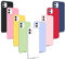 9X Case for iPhone 11, Ultra Thin Soft TPU Silicone Case Cover Candy Colors Case Cover – Black, Blue, Mint Green, Red, White, Light Pink, Purple, Pink, Yellow