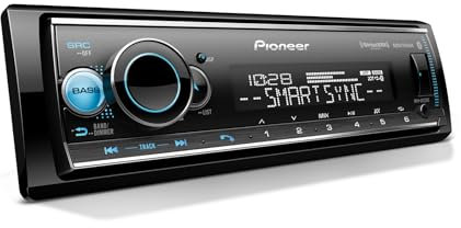 Pioneer MVH-S522BS Amazon Alexa, Pioneer Smart Sync, Bluetooth, Android, iPhone, ricevitore multimediale digitale
