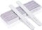 URAQT Nagelfeilen, 15 Stück Nagelfeile Set, Doppelseitige 100/180, Einweg Buffer Block Buffer Boards, Nagelfeilen Atürliche Nägel und Gelnägel Verschleißfest Waschbar (schwarz)