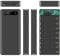 NXACETN Tragbares Batteriegehäuse Micro USB Typ-C 18650 LCD DIY Mobile Power Bank Fall Schwarz