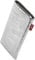 fitBAG Groove Silver custom tailored sleeve for Apple iPhone 12 Mini/iPhone 13 Mini | Made in Germany | Fine nappa leather pouch case cover with MicroFibre lining for display cleaning