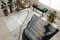 rugsx Exklusiv Emerald Teppich Glamour – Stilvoll, Marmor-Design Schwarz/Gold 160x220 cm Modern Teppich für Wohnzimmer