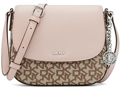 DKNY Damen Bryant Saddle Bag Satteltasche, Chino/Kaschmir