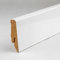 PROVISTON | Sockelleisten | Klassisches Profil | 18 x 58 x 2500 mm | MDF Foliert | Hochglanz Weiß | Moderne Fußleiste | 1 Stück