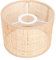 Yardwe Lampe Gewebter Pendelleuchtenschirm Boho Rattan Gewebter Lampenschirm Hängelampenabdeckung Bauernhaus Deckenleuchten Abdeckung Leuchte Lampenschutz Für Tischlampe Stehleuchte Hängelampe