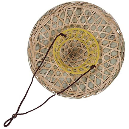 Yardwe Chapeau Bambou pour Chapeau De Pêcheur Et Étanche Solaire pour Activités Plein Air Accessoire Pratique Et Décoratif pour Jardins