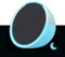 Echo Pop | Enceinte connectée Bluetooth compacte au son riche, avec Alexa | Anthracite+ housse « Made for Amazon » pour Echo Pop (Modèle 2023), Brillant dans le noir