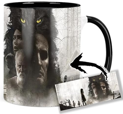Pet Sematary Stephen King Jason Clarke John Lithgow Tasse Innen & Henkel Schwarz Keramikbecher Mug