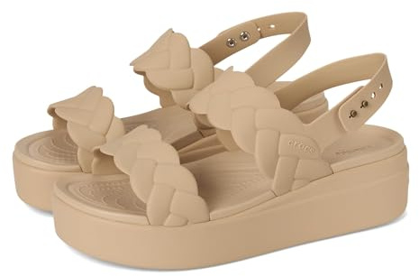 Crocs Damen Brooklyn Woven Upper Lw Keilsandale