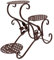 DECOMELODY 1 Pc Porte-fleurs Multicouche En Fer Forgé Escrimeur Buse Étagère Support De Plante D'intérieur Extérieur Usine Marché Jante En Loques Cure-dents Contenant Sortie Coffee Le Fer