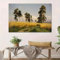 GOSRD Moderne Drucke, Ivan Shishkin, Leinwandbild, Wandkunst – Rye Fields Shishkin, Posterdruck, Wandkunst, Gemälde, Poster, Wohnzimmer, Zuhause, 60 x 80 cm, rahmenlos