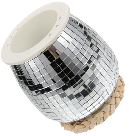 VICASKY Giant Disco Ball Planter for Outdoor Use Decorative Flowerpot Elegant Party Decorations