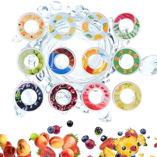 Syylqyr 7PCS Flavoured Water Bottle With Pods, Water Bottle Flavour Pods Scented Flavouring Taste Pod Pack With Random Flavors, Scented Flavor Pod for Gym, Outdoor Sports and Travel