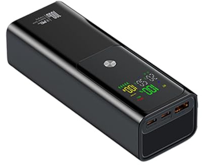 ERRORY 20000mAh 100W Ricarica Rapida per Tablet Del Telefono Del Computer Portatile con ABS Ad Alta Capacità per Viaggi & Uso Esterno