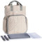 SONARIN Wasserdicht Multifunktions Baby Wickelrucksack Wickeltasche mit Wickelunterlage,Kinderwagen Riemen,Laptop stoßsichere Tasche,Flasche Isolierte Taschen,Große Kapazität,Waschmaschinenfest(Khaki)