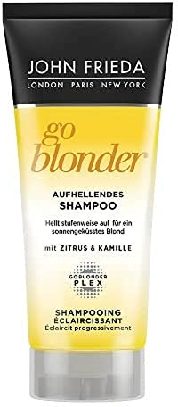 John Frieda Sheer Blonde Go Blonder Shampoo - 50 ml - Ideal für Gastronomie, Hotel und Reisen - Hotellerie- und Reisegröße 6er Pack(6 x 50 milliliters)