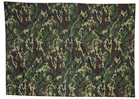 MAGT Bâche de Tente, Bâche Multifonctionnel Camouflage Tente de Camping imperméable Tarp Étanche Camping Ultraléger Tente pour La Randonnée en Plein Air