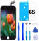 Brinonac Für iPhone 6S Display LCD Touchscreen Digitizer Ersatz Bildschirm Front Komplettes Glas mit Werkzeug und Display Schutzfolie (4,7, Schwarz)