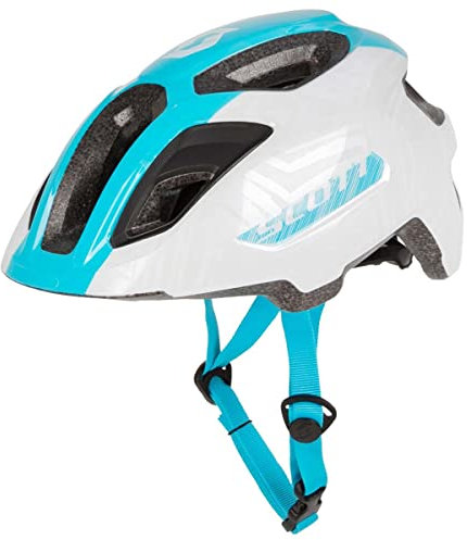 Scott Spunto Junior Kinder Fahrrad Helm Gr.50-56cm weiß/blau 2025
