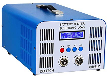 Jieotwice EBC-A40L Lithium Batterie Lade-Entlade Kapazitätstester mit hohem Strom 5V 40A Fe Batterie Zyklustester