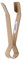 Holyart Kerzenlöscher Zange Messing 8cm