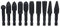 Bestgle Juego de Rebabas Rotativas Carburo Burrs Set con Mango Hexagonal Vástago Madera Escofina Brocas Herramientas para Carpintería DIY