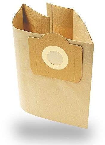 MisterVac | Vacuum Cleaner Bag Replacement Bags 10 Pieces Compatible with Kärcher KWD 1, 1.628-401.0
