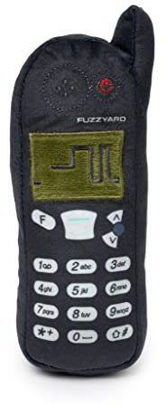 FuzzYard NokiDog Hundespielzeug, Retro-Stil, Plüsch, Hundespielzeug