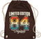 Turnbeutel Rucksack - 40. - Limited Edition 1985 Original I Vierzigster Geburtstag I 40 Geburtstag - Unisize - Braun - geschenkideen für frauen ab geschenkideen+für+frauen+ab+40 40er 1984 beutel