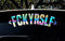 FCKYRSLF | Provokanter heckscheibenaufkleber Tuning Auto Zubehör Gadget Oilslick Sticker für dein Tuningauto Tiefergelegt Flachgelegt Fahrzeugveredelung Pflege (oilslick Hologrammfolie)