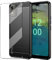 Coque compatible avec Nokia C12 - Avec 1 protection d'écran en verre trempé pour Nokia C12, coque fine en TPU souple antichoc et anti-rayures - Noir