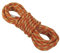 Fallschirm Cord,Kletterseil Klettern Dynamisches Seil Outdoor Wandern 9,8mm 10,5mm Durchmesser Power Seil Hochfeste Schnur Lanyard Sicherheitsseil Überleben (Color : Orange-10meter)