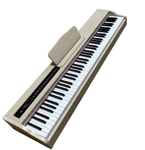 Pianoforte Elettronico Tastiera Elettronica Tasti Pesati Pianoforte 88 Tasti Pianoforte Digitale Con 128 Toni 128 Ritmi 128 Polifonia (Color : 01)