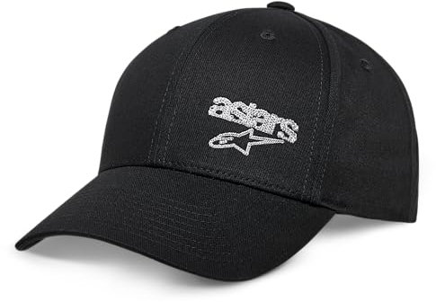Alpinestars Herren Chain Hat Baseballkappe, Schwarz, One Size
