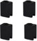HysiPrui 4pcs Hotend Heizung Block Silikon Socken von 3D Drucker Teile Zubehör, Hochtemperatur Extruder Heizblock Silikon Abdeckung für 3D-Drucker Elegoo Neptune 4 Plus/4 Max