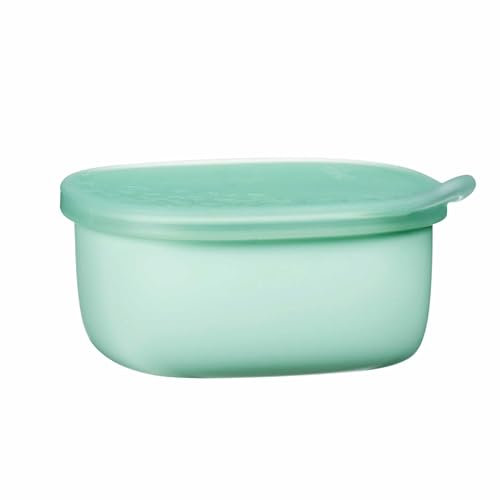 b.box Fiambrera Pequeña Infantil Porta Alimentos Para Caja de Almuerzo Fiambrera para Niños de Plástico con Tapa de Silicona | Apta Microondas y Lavavajillas | 400 ml