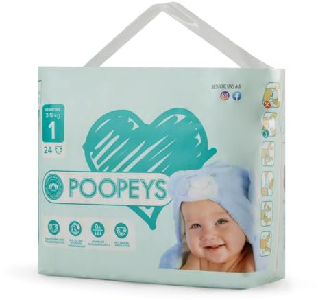 Poopeys Windeln - Windeln - 1 NEWBORN | 2-5 KG