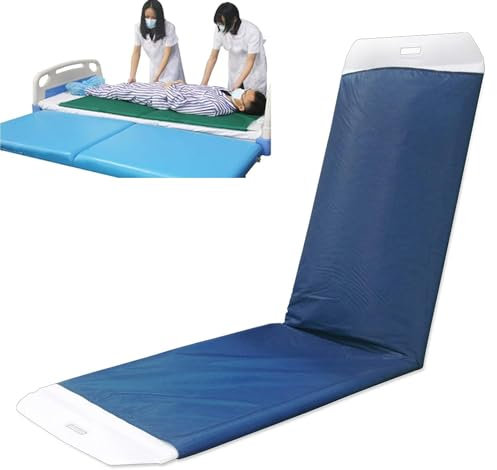 MOUNW Patienten-Gleithilfegerät, Pflege-Transferbrett für einfache Transfers, faltbares Transferbrett für Senioren und Behinderte, Transferhilfe für Pflegekräfte